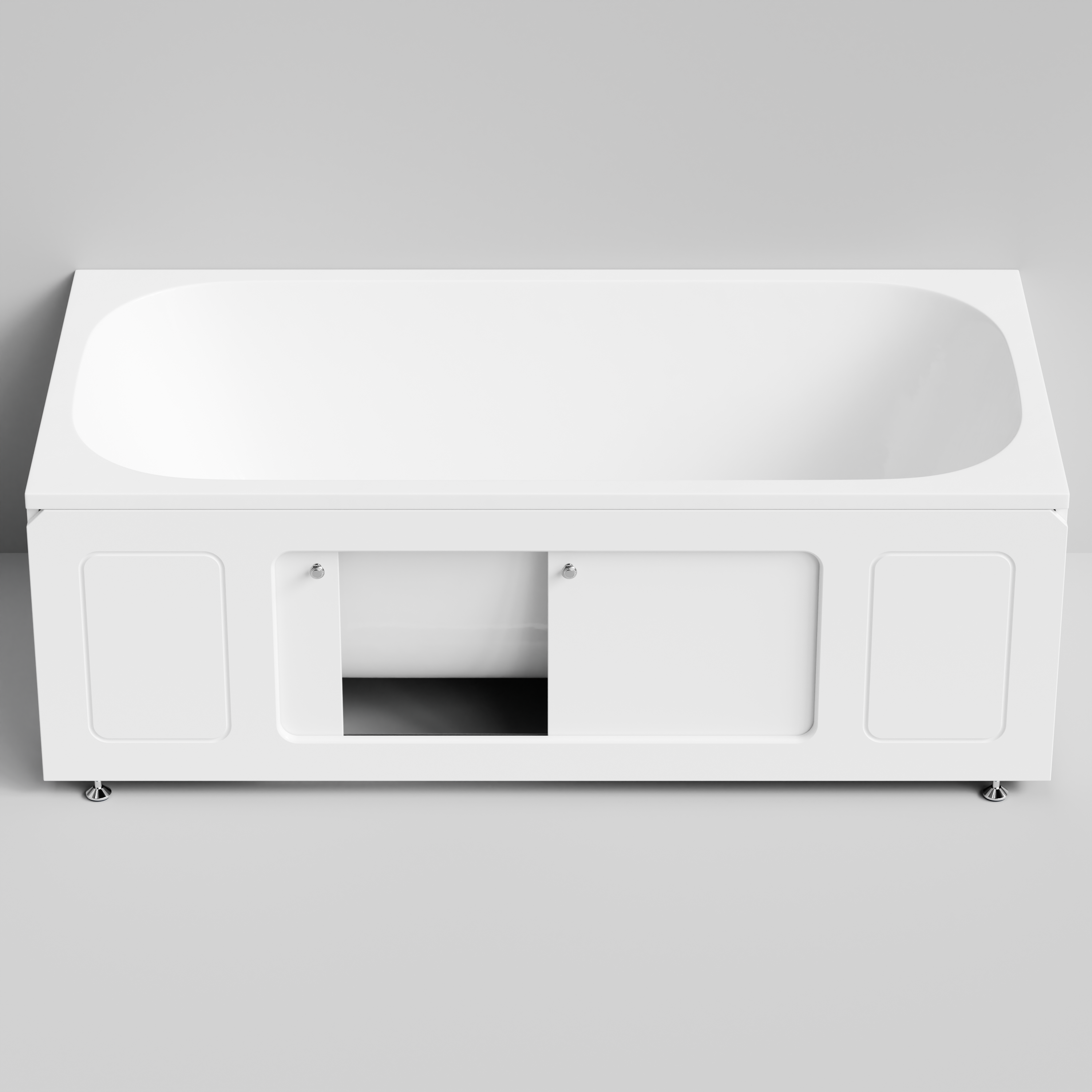 Экран под ванну Vod-ok Лидер 170 раздвижной белый + 15 цветов