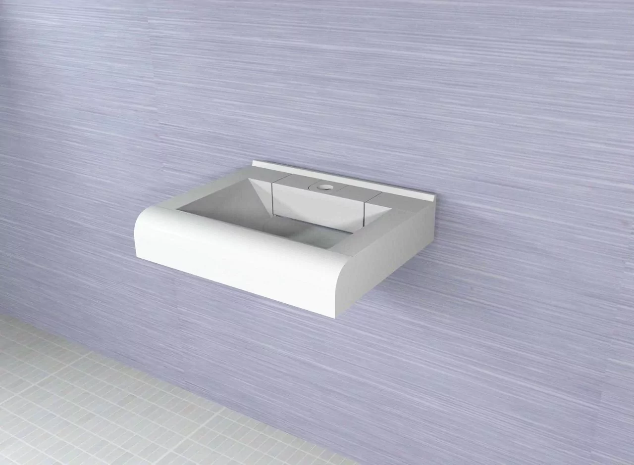 Раковина Stella Polar Корини 60х51 белая