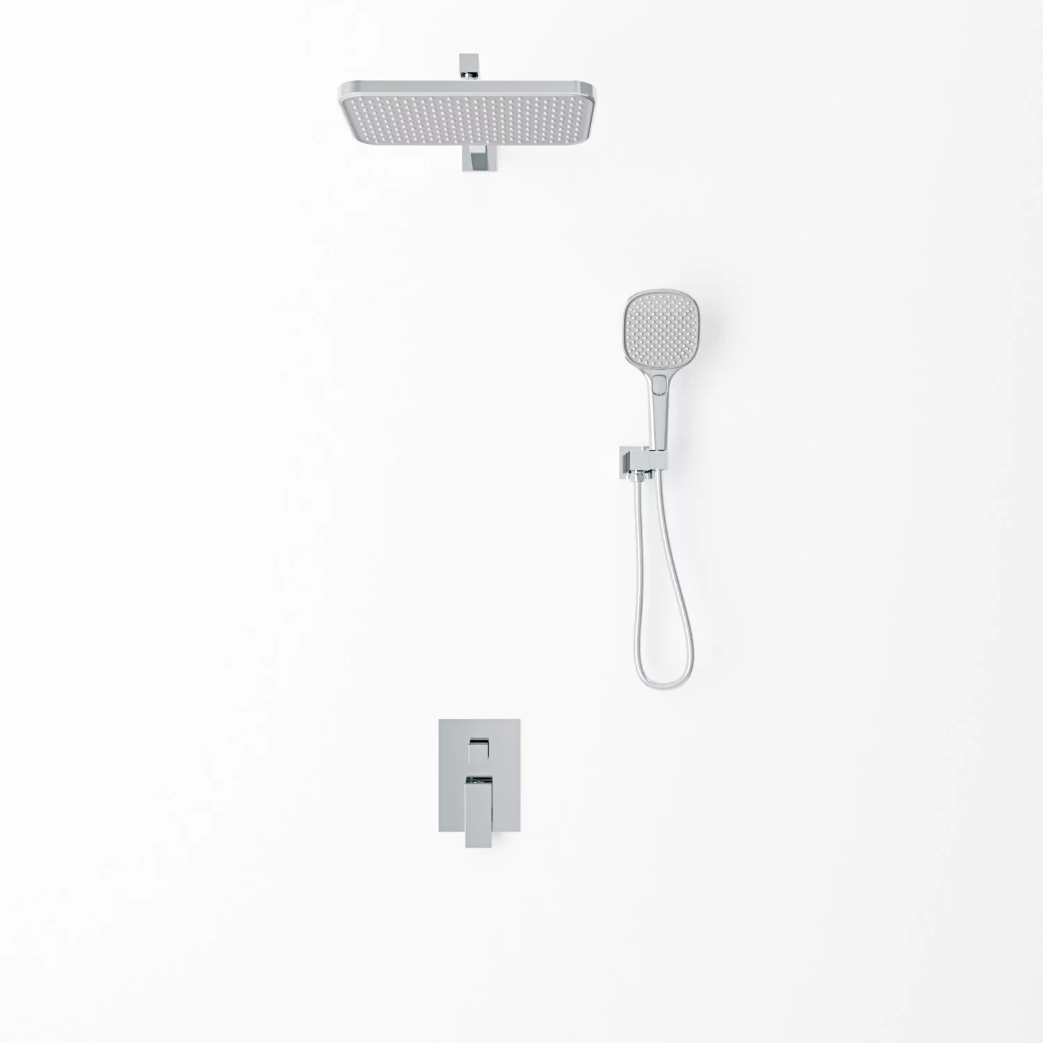 Встраиваемая душевая система Veconi AVELLA AV-410-C-C4, Хром глянец