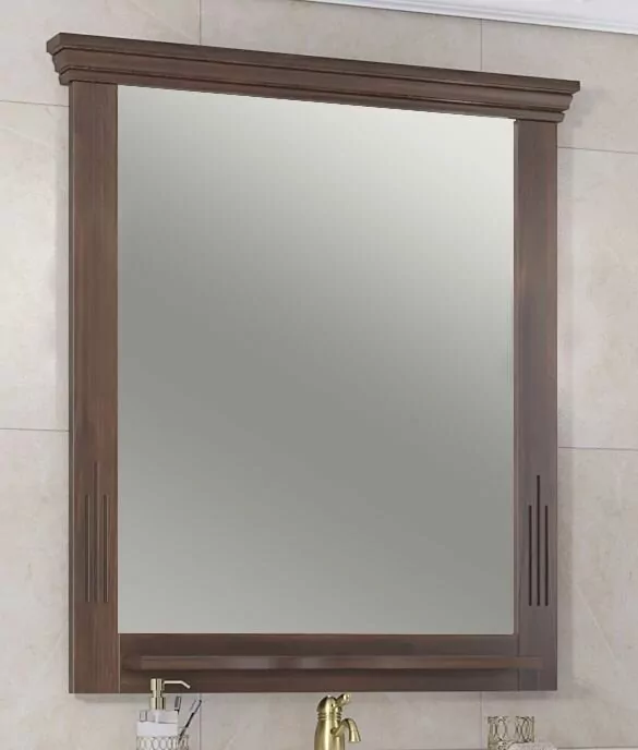 Зеркало Opadiris Риспекто 85 свет, орех антикварный