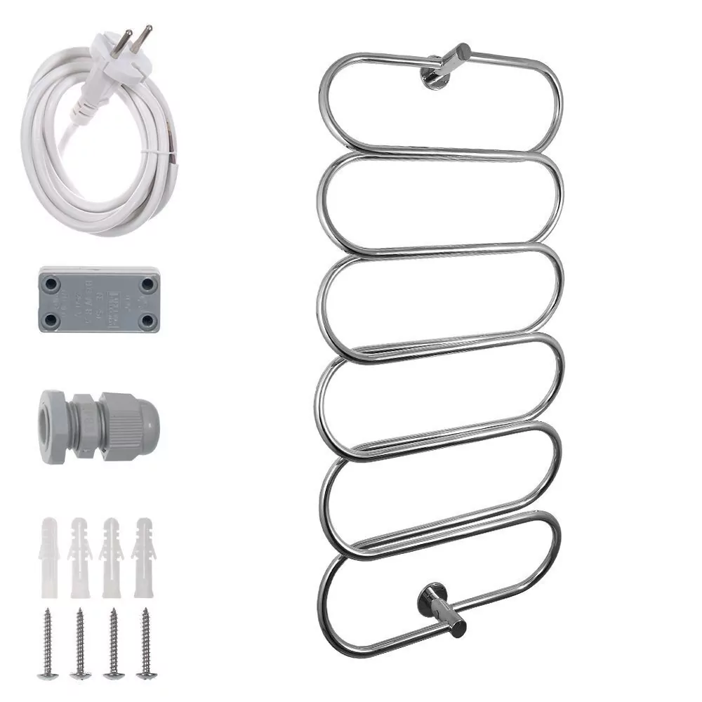 Полотенцесушитель электрический Energy Aura 1200x600 хром