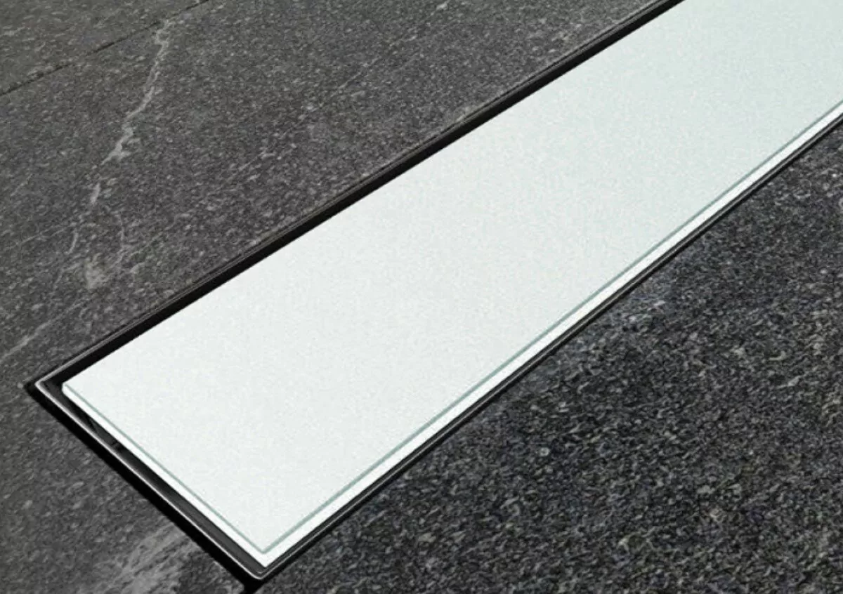 Душевой лоток ALMAes Laguna 600 LG60WH белое стекло