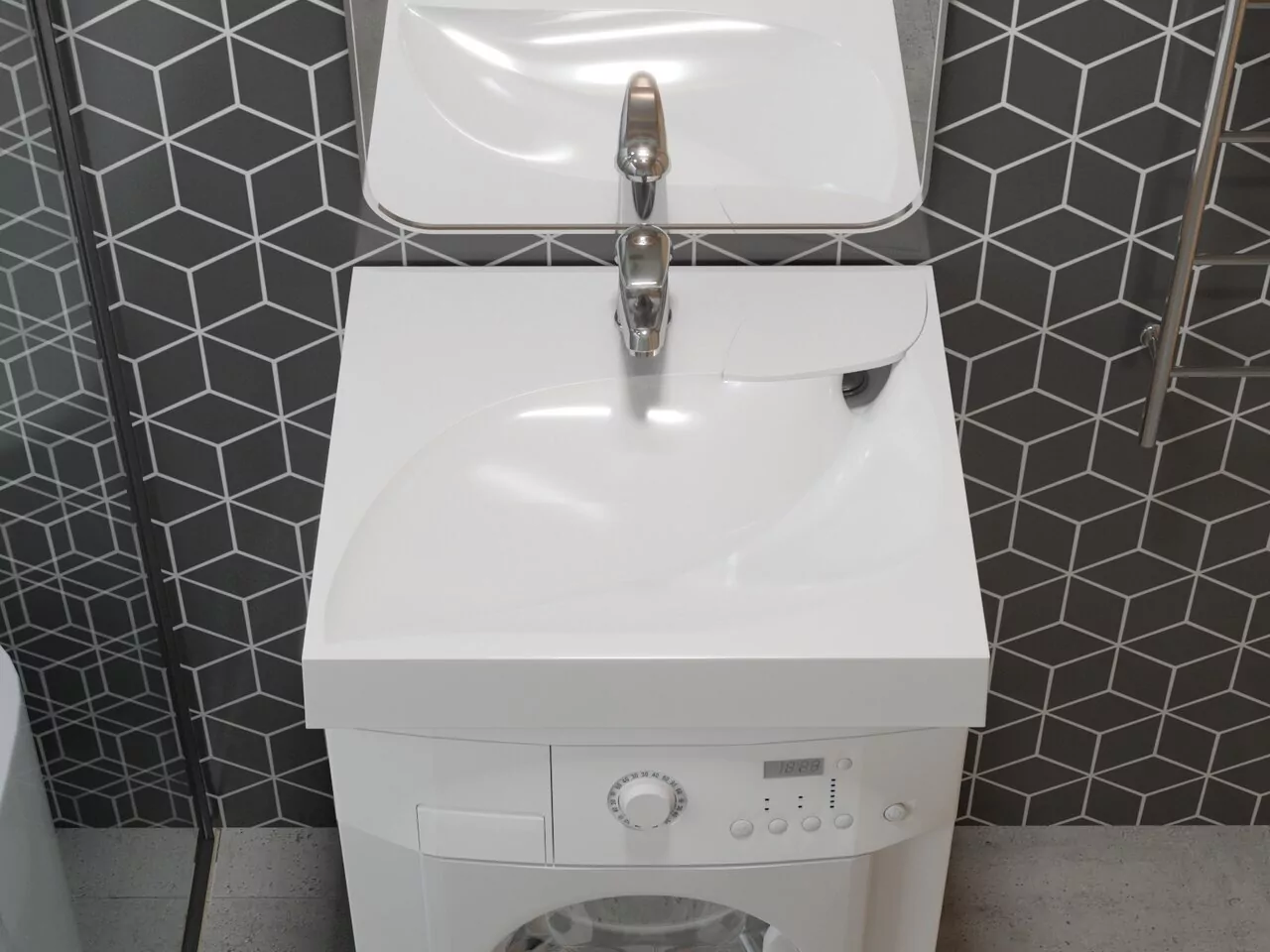 Раковина Madera List 60х55 белая