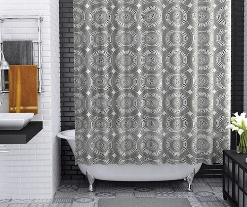 Тканевая шторка WasserKraft Salm SC-76101