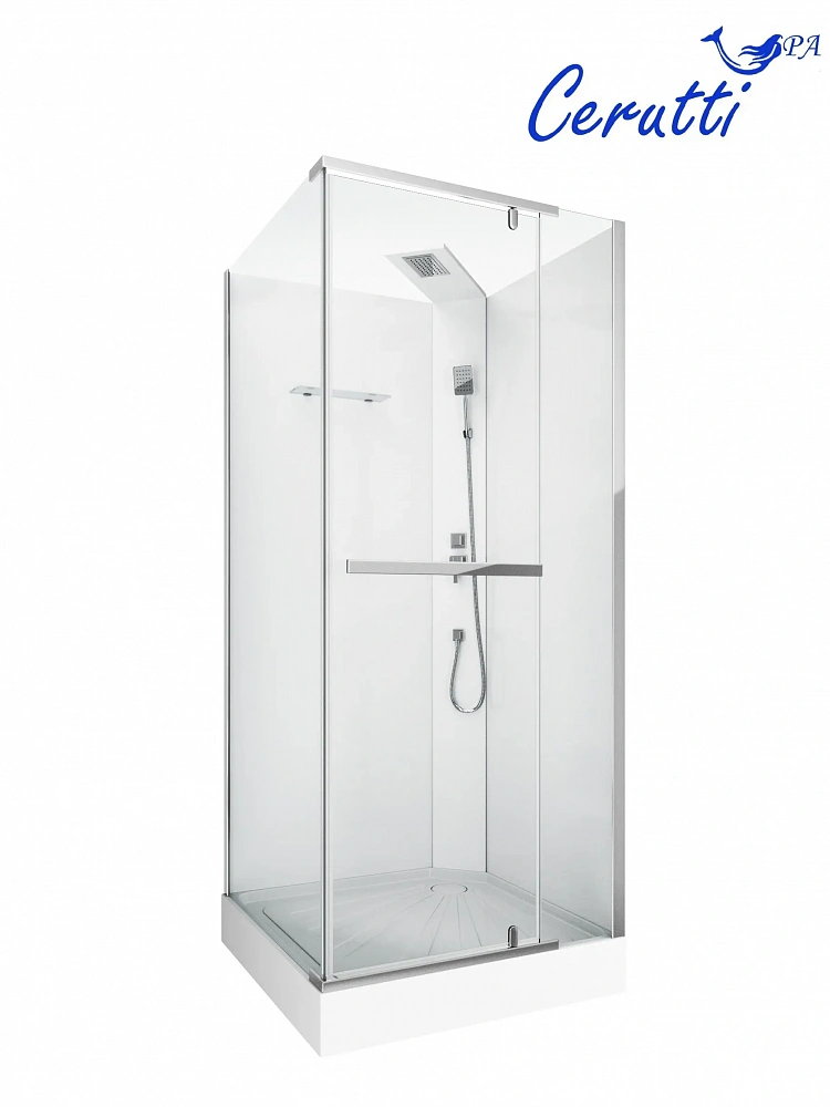 Душевая кабина Ceruttispa MiMi90T без крыши (90x90x215-225)