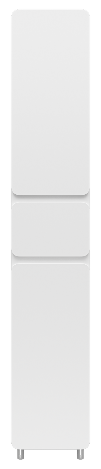 Пенал Misty Чегет 35 напольный, R, белый