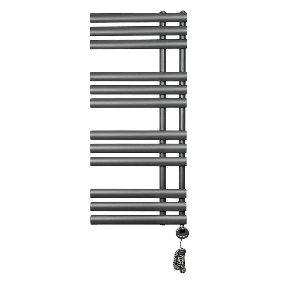 Полотенцесушитель электрический Domoterm Гамма П12 500х1130 ER правый, графит