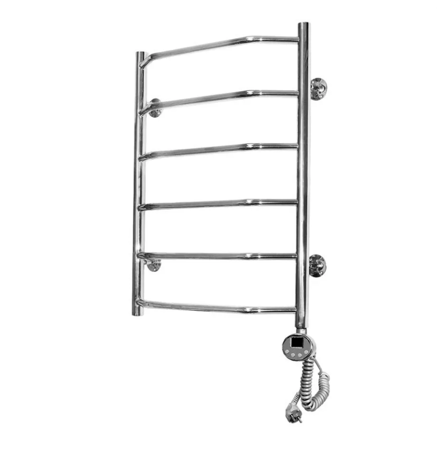 Полотенцесушитель электрический Domoterm Лаура П6 500х800 ER правый, хром