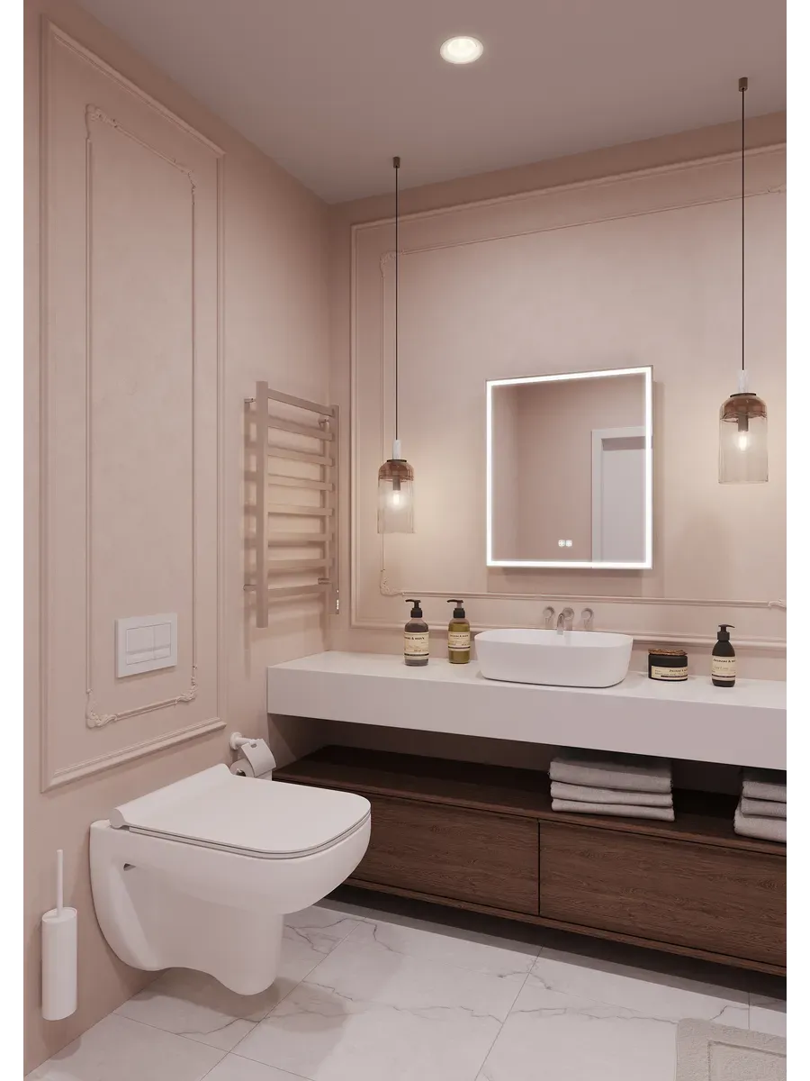 Унитаз подвесной безободковый Terminus Ното 550х350 белый