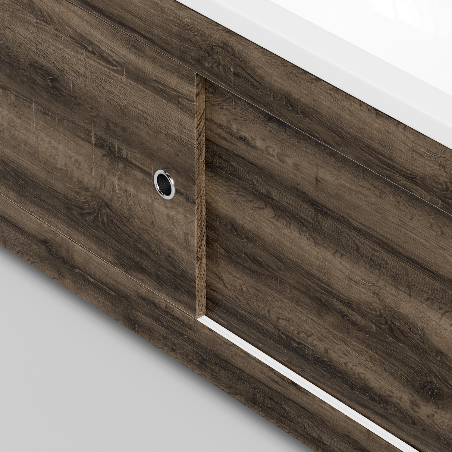 Экран под ванну Vod-ok Купе 170 раздвижной Дуб крымский коричневый