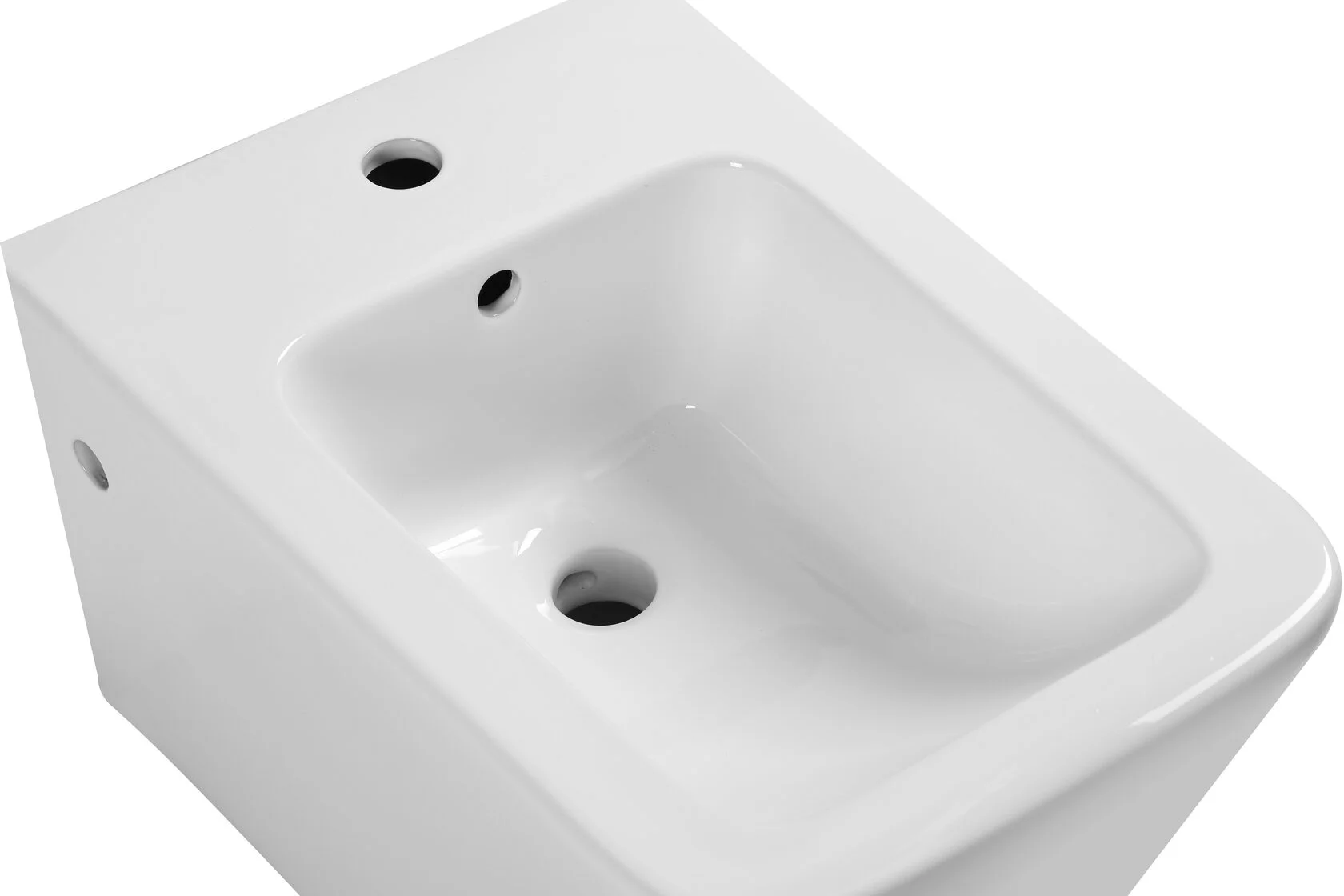 Унитаз - биде подвесное SantiLine SL-5054 белый