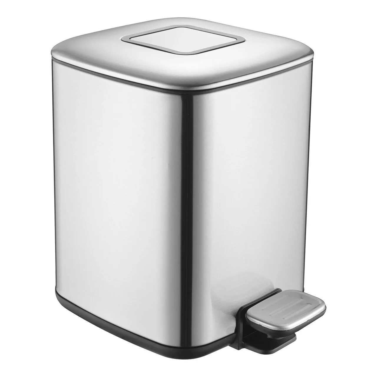 Ведро для мусора WasserKraft K-649 нержавеющая сталь