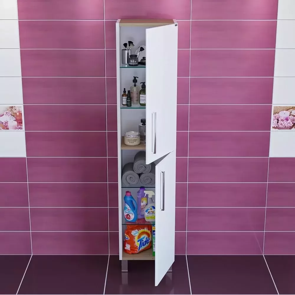 Пенал Санта Вегас 40 R напольный, белый