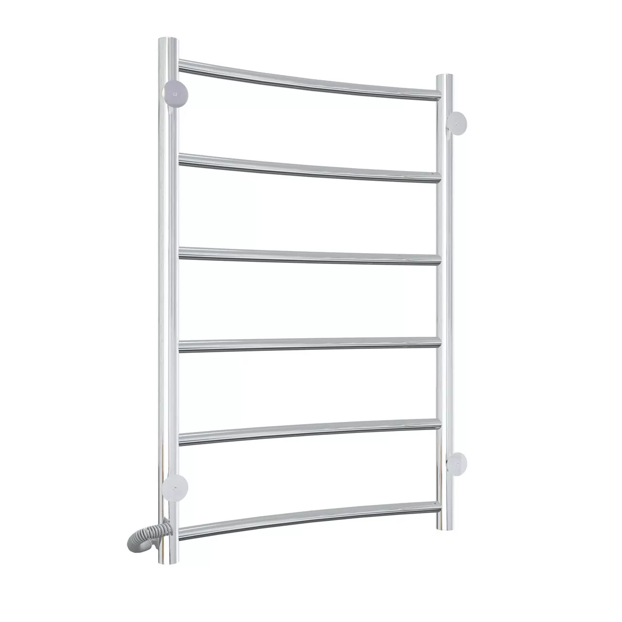 Полотенцесушитель электрический Laris Классик П6 500х800 с терморегулятором, правый, хром