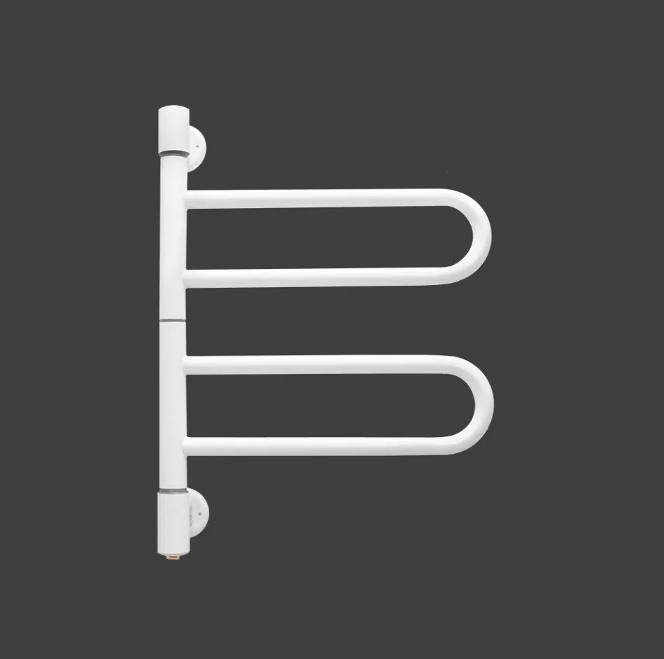 Полотенцесушитель электрический Energy U G2K 40х54 поворотный, белый матовый