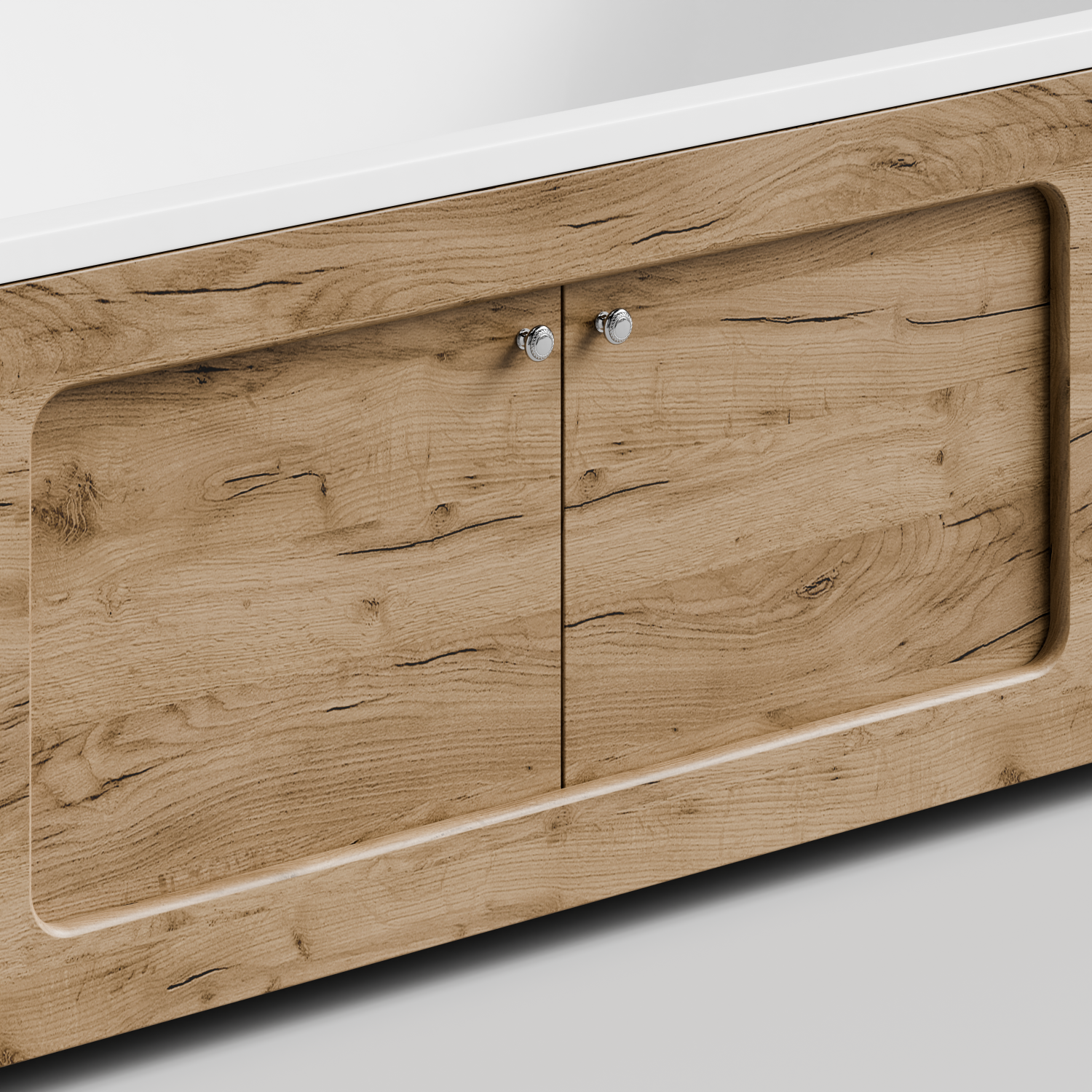 Экран под ванну Vod-ok Лидер 180 раздвижной Дуб Тортуга