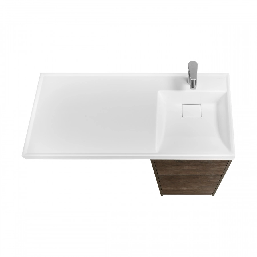 Тумбы под раковину AQUATON Лондри 40 Дуб Кантри