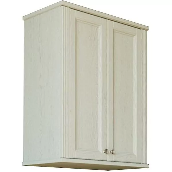 Шкаф навесной ValenHouse Лиора 65 слоновая кость, хром