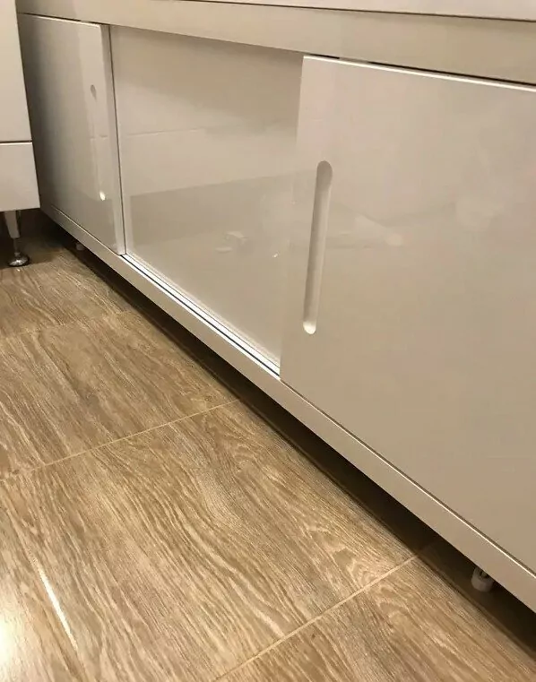 Экран под ванну Emmy Соната 170 раздвижной белый