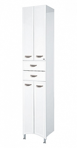 Пенал Misty Дрея 40 напольный, белый