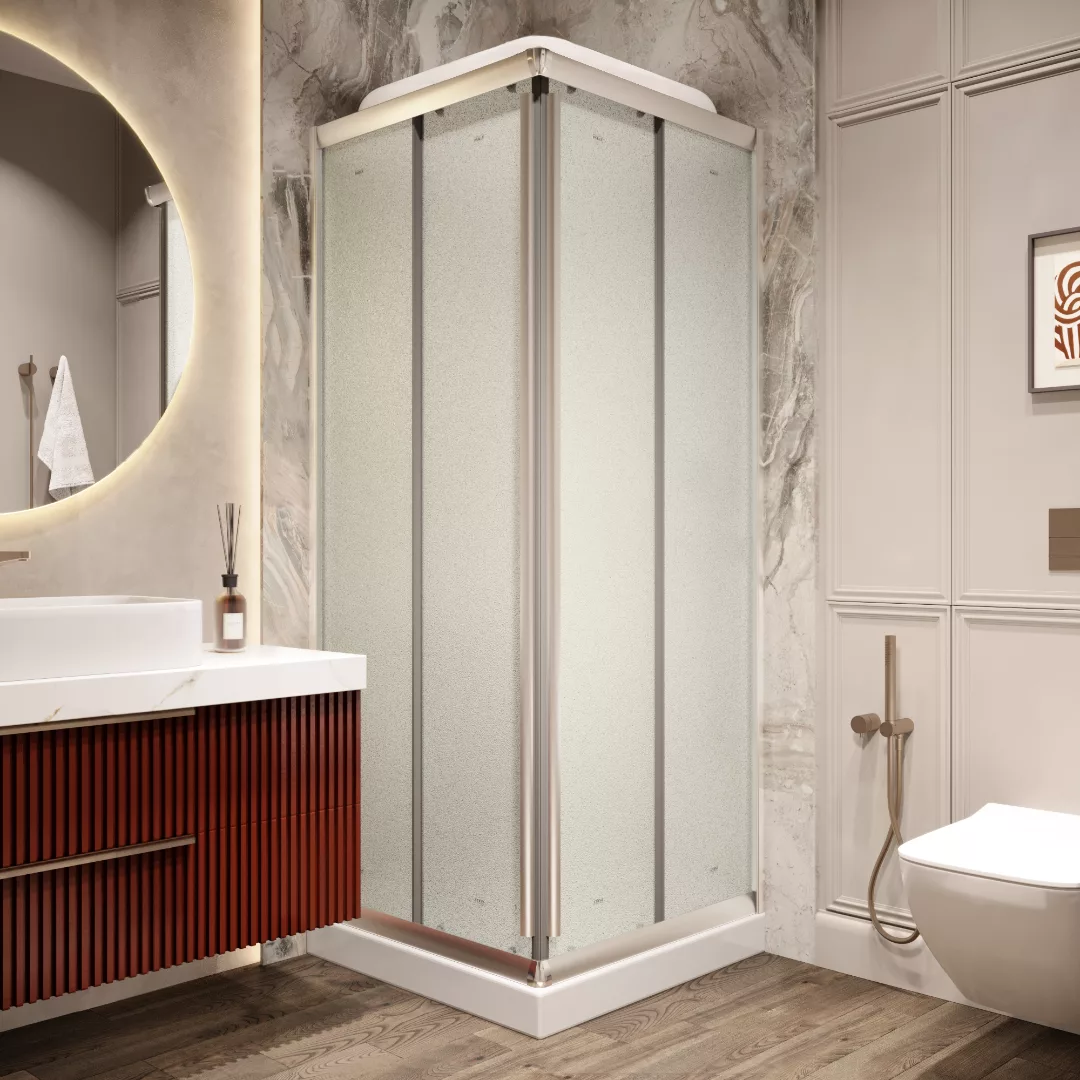 Душевая кабина Parly Frost FQ811 80x80 хром