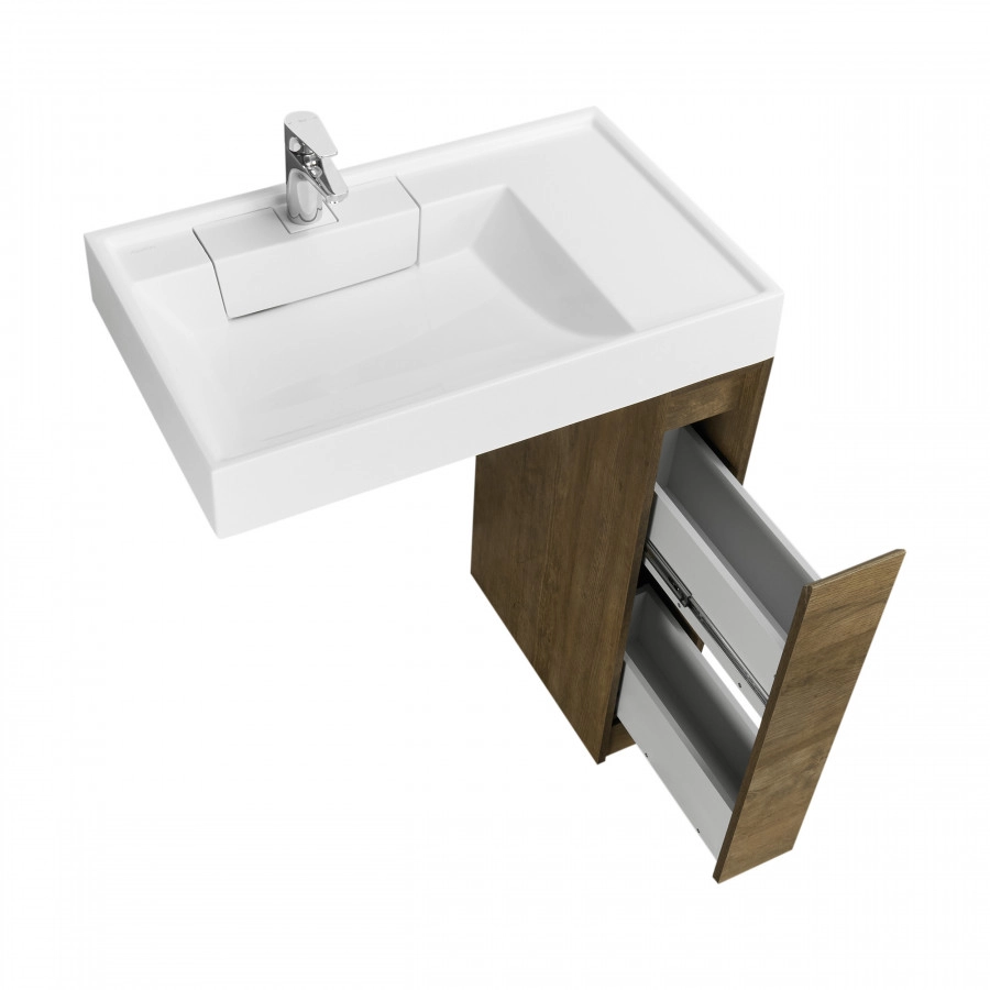 Тумба под раковину AQUATON Лондри 20 Дуб Кантри