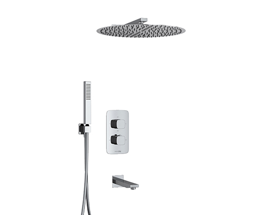 Душевой комплект WasserKraft A178644 Thermo хром