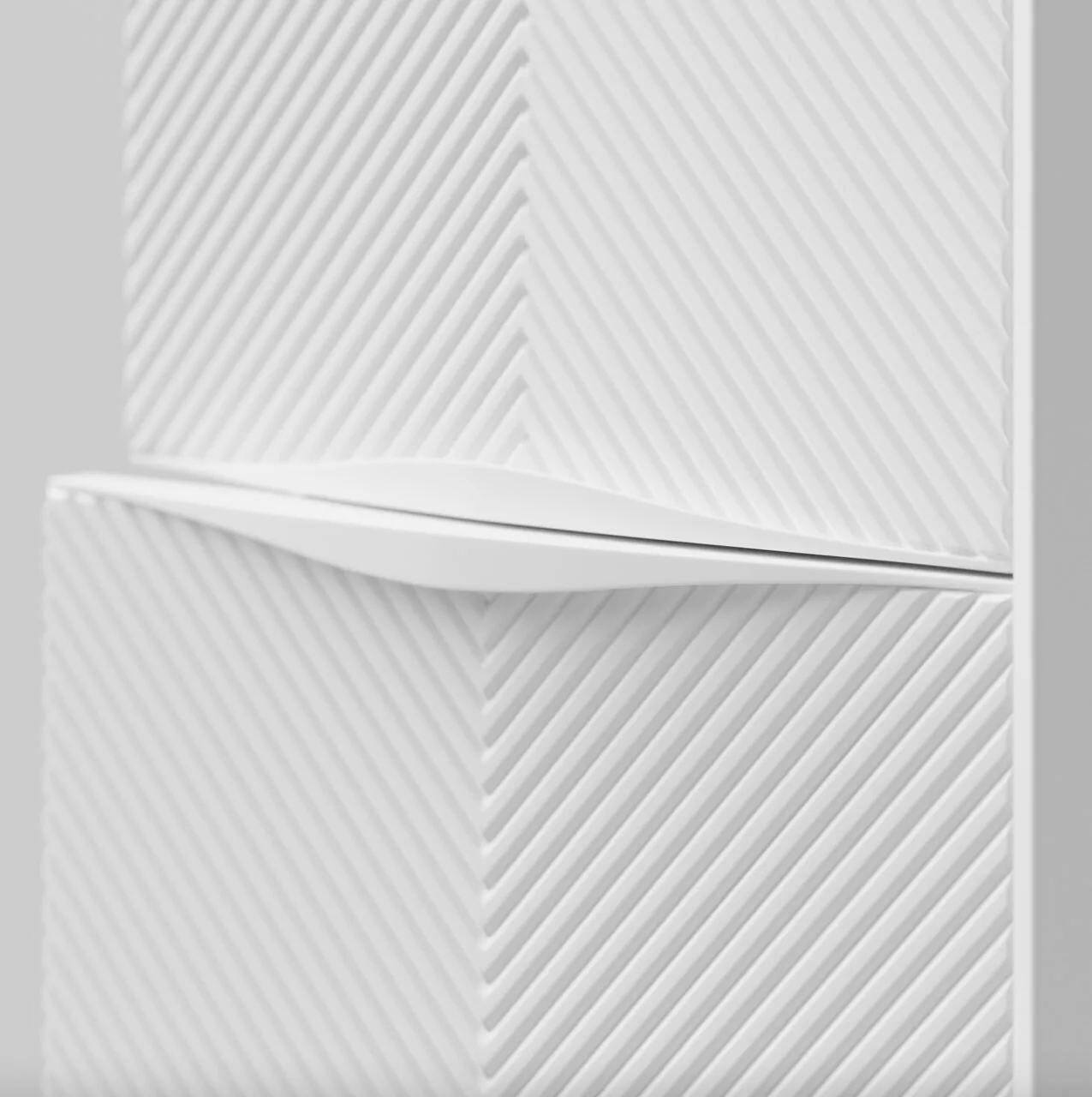 Пенал Vod-ok Липс 40 L/R подвесной, белый + 7 цветов