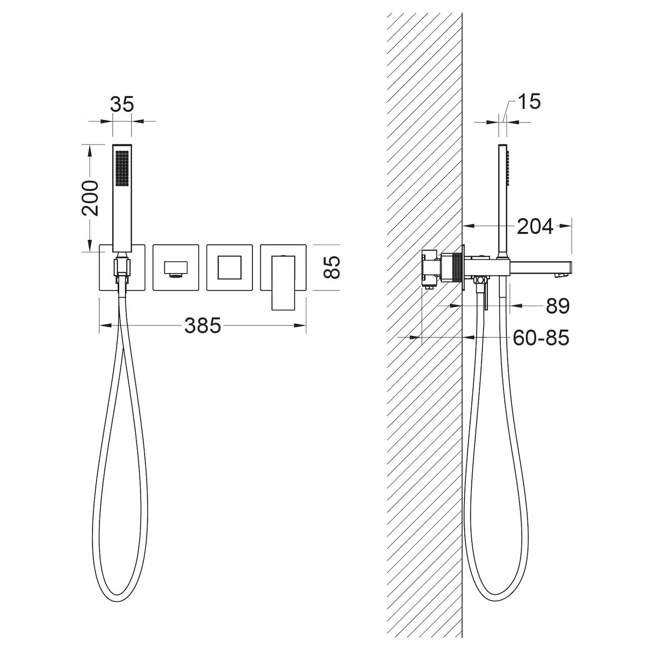 Смеситель для ванны Timo Selene 2014/17YSM матовое золото