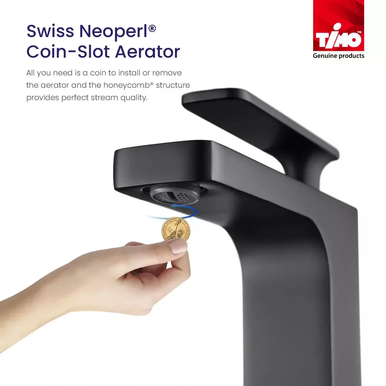 Смеситель с гигиеническим душем для раковины Timo Torne 4360/03G черный матовый