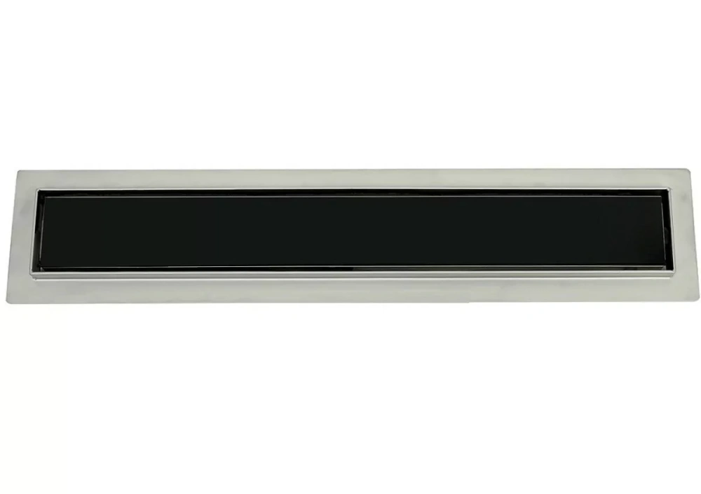 Душевой лоток ALMAes Laguna 700 LG70WH черное стекло от магазина Vanna-Vanna.ru!
