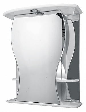 Зеркало-шкаф Misty Карина 60 R, белый