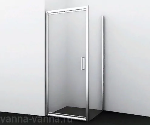 Душевой уголок WasserKraft Salm 27I19 100х100 квадратный, без поддона, прозрачное стекло, хром