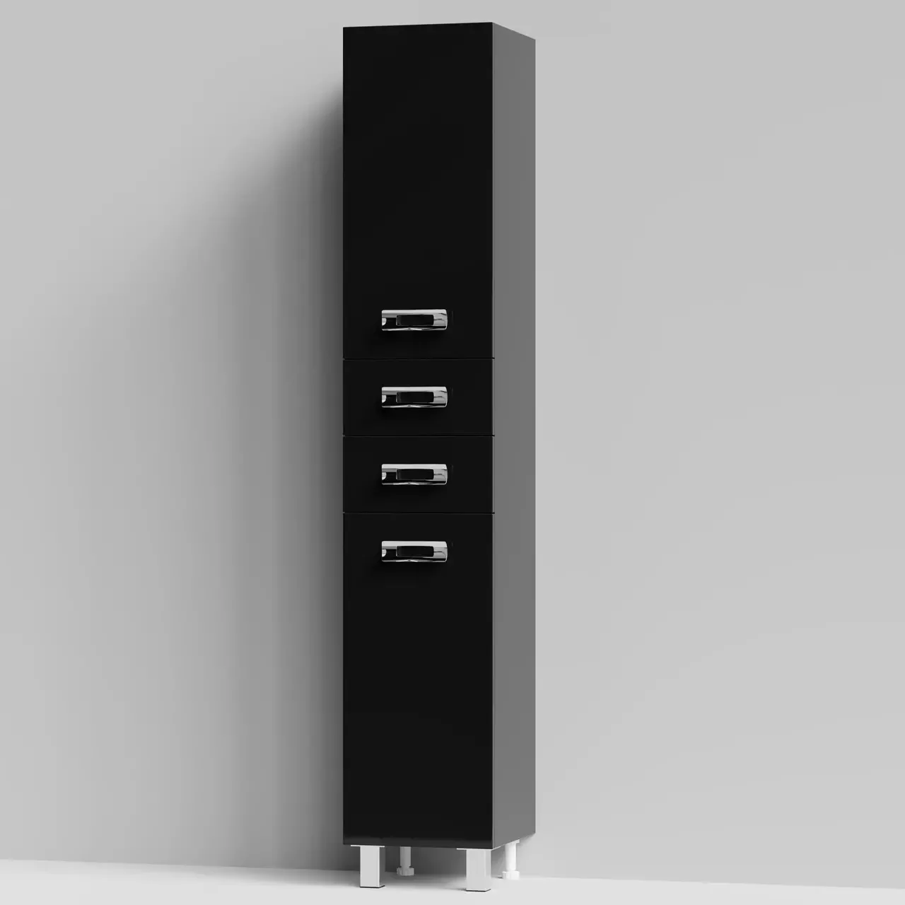 Пенал Vod-ok Орландо 35 L/R напольный, черный